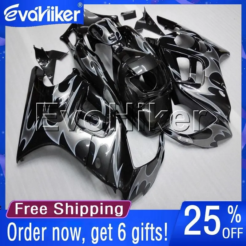 Custom motorcycle fairing for CBR600F3 1997-1998 motorcycle plastic cover silver flames+gifts
Custom motorcycle fairing for CBR600F3 1997-1998 motorcycle plastic cover silver flames+gifts