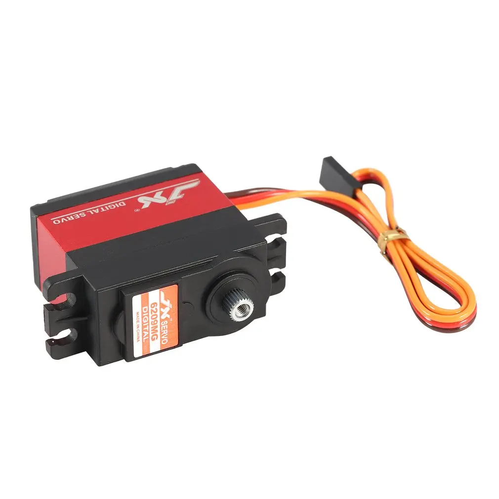 JX PDI-6209MG 4 8 V-6V 0.13sec/60 9 35 kg Цифровой Металлический сервопривод алюминиевый чехол для