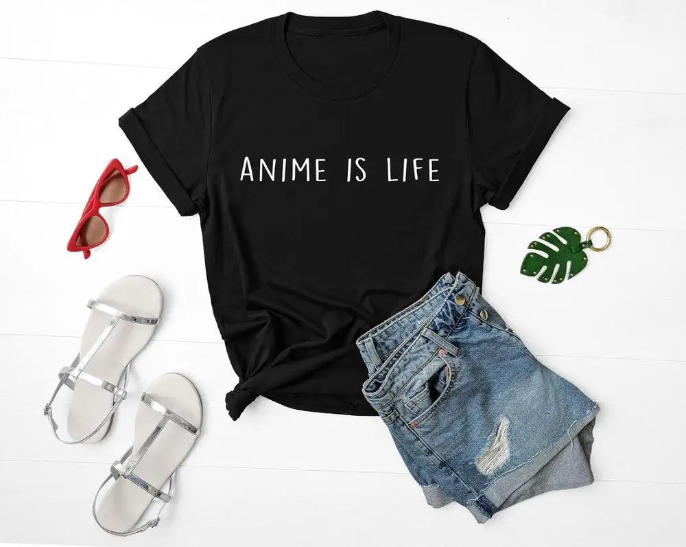 Anime is my lift t shirt women fashion unisex pure cotton casual harajuku japanese shirt slogan tees vintage party hipster tops
Anime is my lift t shirt women fashion unisex pure cotton casual harajuku japanese shirt slogan tees vintage party hipster tops
