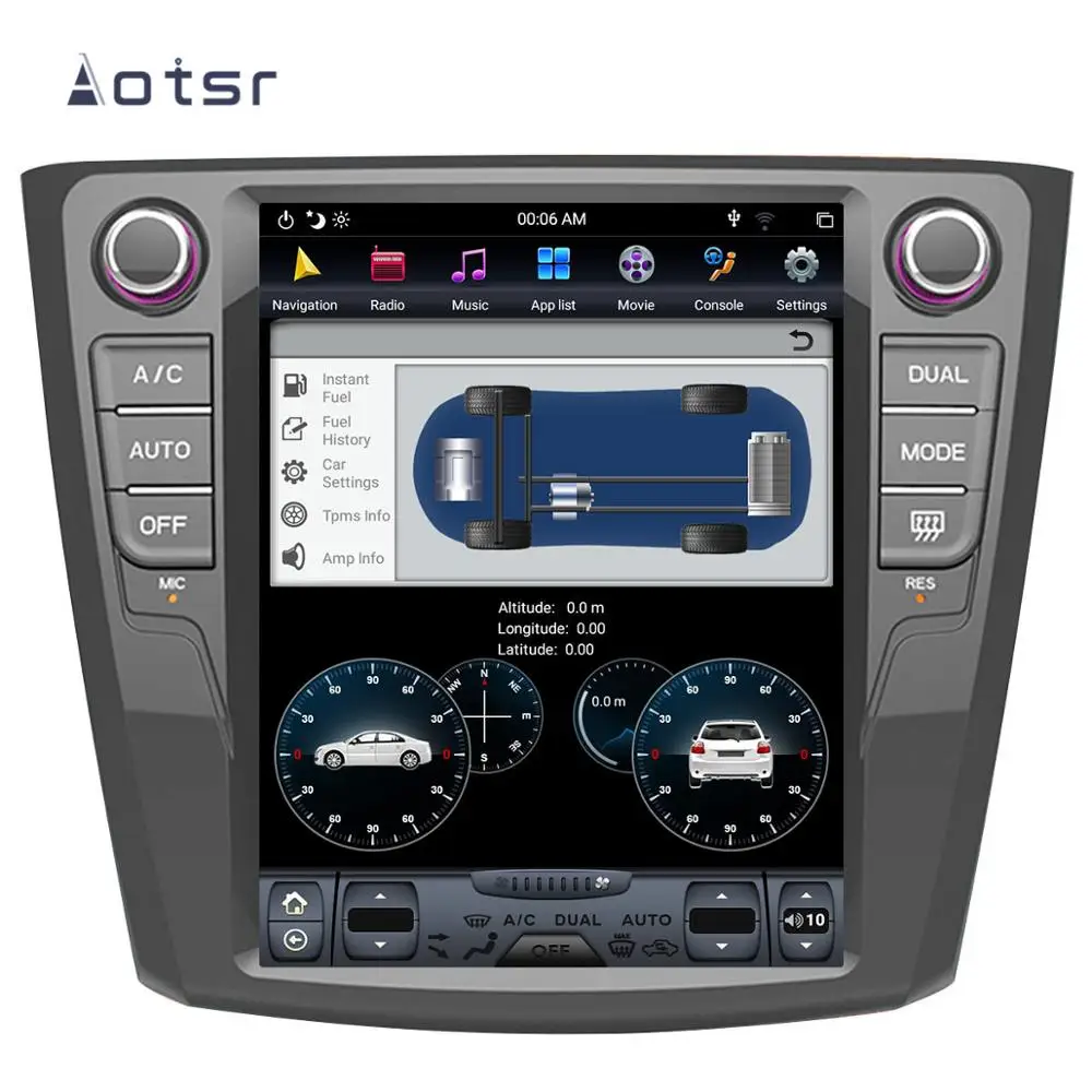 Aotsr Tesla 10.4 Vertical screen Android 8.1 Car DVD Multimedia player GPS Navigation For Renault Kadjar 2016-2018 carplay 
Aotsr Tesla 10.4 Vertical screen Android 8.1 Car DVD Multimedia player GPS Navigation For Renault Kadjar 2016-2018 carplay