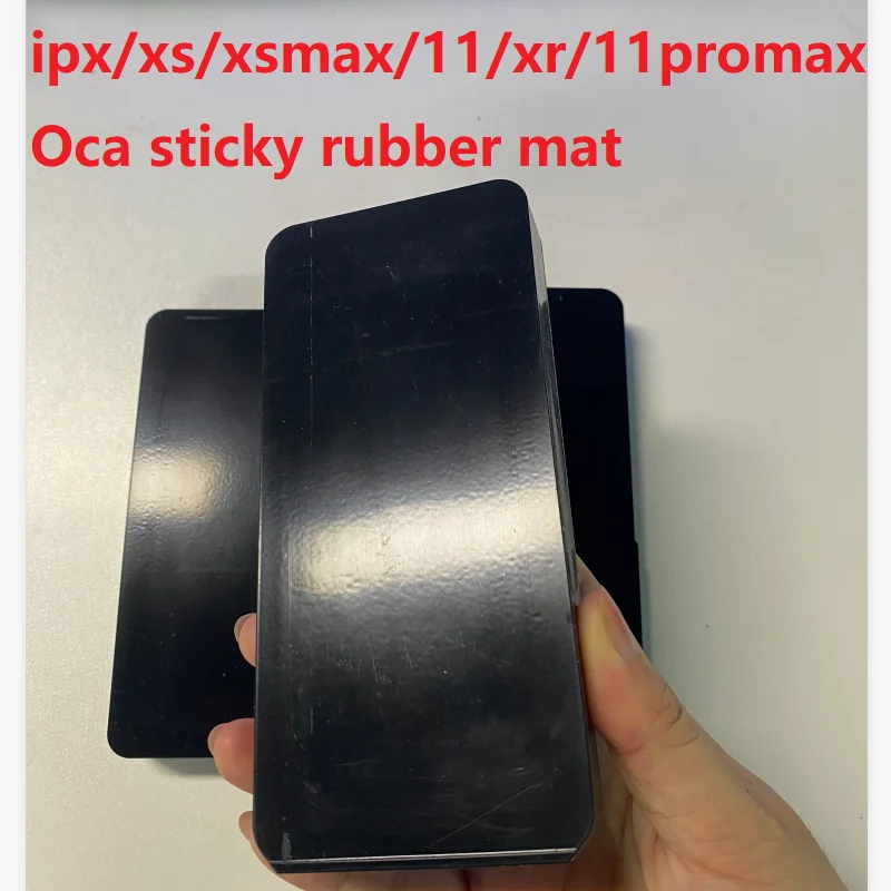 Black Rubber Mat For iPhone 11 X XR XSmax OCA Laminating Mold Mat Mobile Phone LCD Screen Repair for green mold
Black Rubber Mat For iPhone 11 X XR XSmax OCA Laminating Mold Mat Mobile Phone LCD Screen Repair for green mold