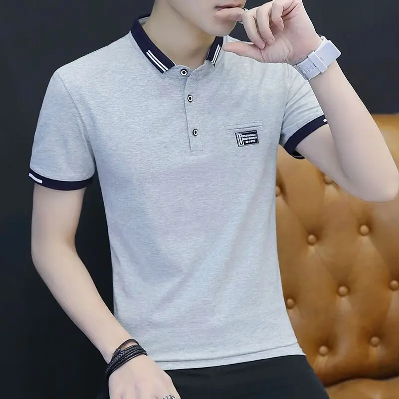 2020 business Man best selling New men's brand designer 100% COTTON Short polo for Men casual Embroidery tops tees
2020 business Man best selling New men's brand designer 100% COTTON Short polo for Men casual Embroidery tops tees