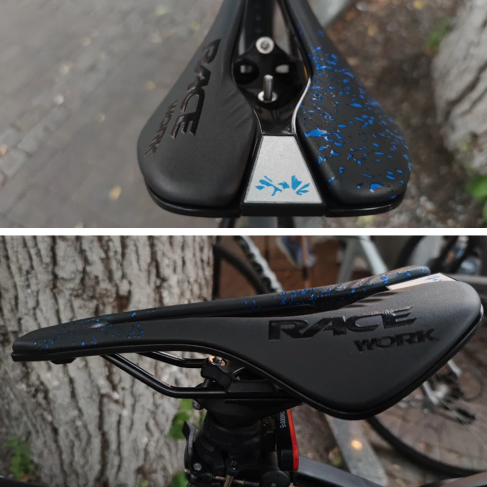 Road Bike Saddle Training Grade Man Road Soft Light MTB Bicycle Cushion Mountain Bike Seat for Men WomenMicrofiber leather
Road Bike Saddle Training Grade Man Road Soft Light MTB Bicycle Cushion Mountain Bike Seat for Men WomenMicrofiber leather