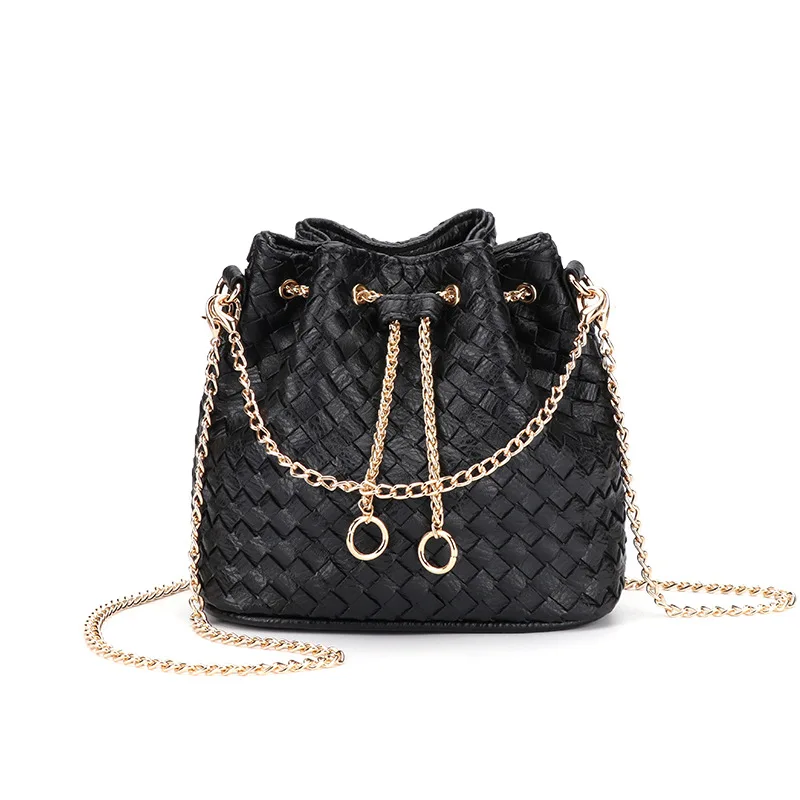 Women's 2020 New Korean-Style Woven Bucket Bag Mini Messenger Bag Fashion Women's Bag
Women's 2020 New Korean-Style Woven Bucket Bag Mini Messenger Bag Fashion Women's Bag