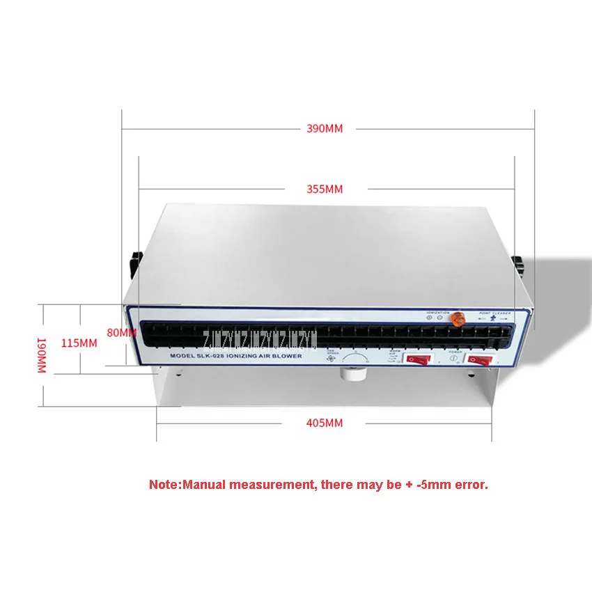 SLK-028 Horizontal Ion Fan Industrial Ionizing Air Blower Static Eliminator Anti-static Ion Fan 110V/220V 50W 70-120CFM 60*120CM
SLK-028 Horizontal Ion Fan Industrial Ionizing Air Blower Static Eliminator Anti-static Ion Fan 110V/220V 50W 70-120CFM 60*120CM