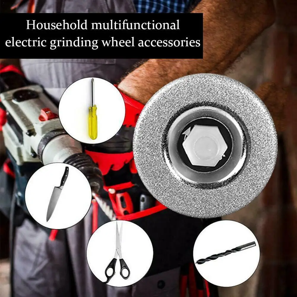 1PC Multifunction Knife Sharpener Grinding Wheel Electric Sturdy Machine Tools Drill Accessories Sharpening Kitchen M6A7
1PC Multifunction Knife Sharpener Grinding Wheel Electric Sturdy Machine Tools Drill Accessories Sharpening Kitchen M6A7