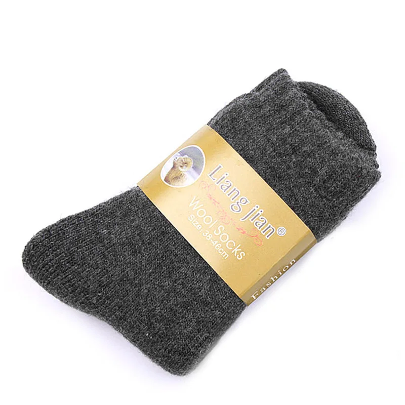 1 Pair Mens Thicken Thermal Wool Cashmere Casual Sports Winter Warm Hiking Socks
1 Pair Mens Thicken Thermal Wool Cashmere Casual Sports Winter Warm Hiking Socks