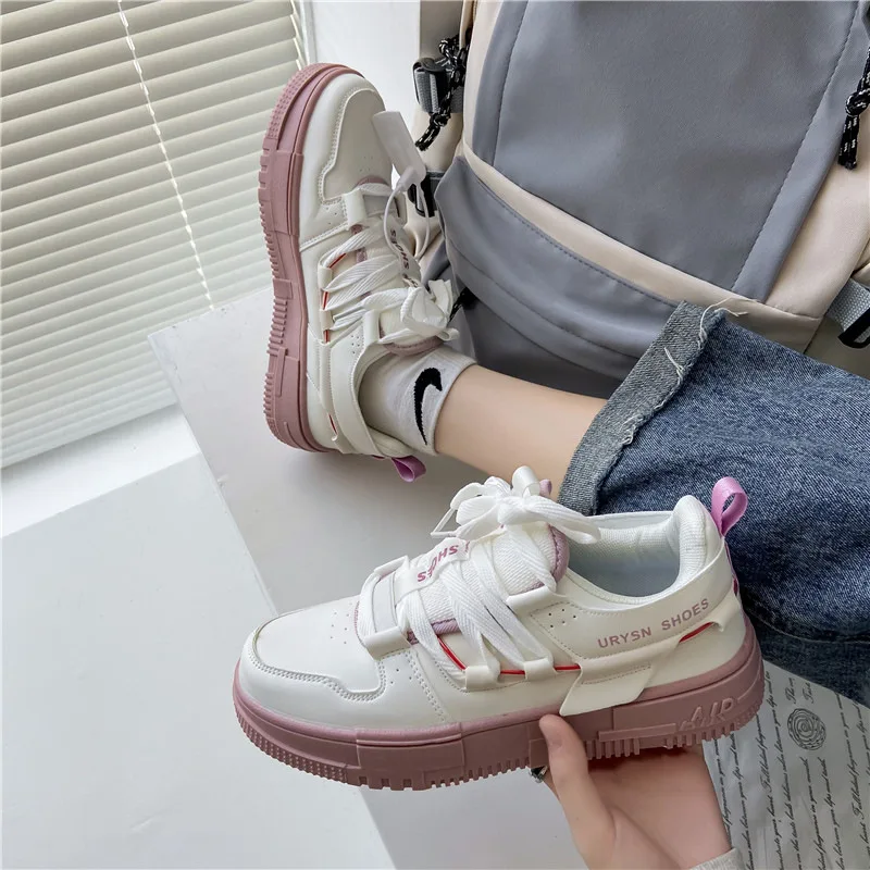Women Sneakers Fashion Woman's Shoes Autumn New Trend Casual Sport Shoes for Women New Comfort White Vulcanized Platform Shoes
Women Sneakers Fashion Woman's Shoes Autumn New Trend Casual Sport Shoes for Women New Comfort White Vulcanized Platform Shoes