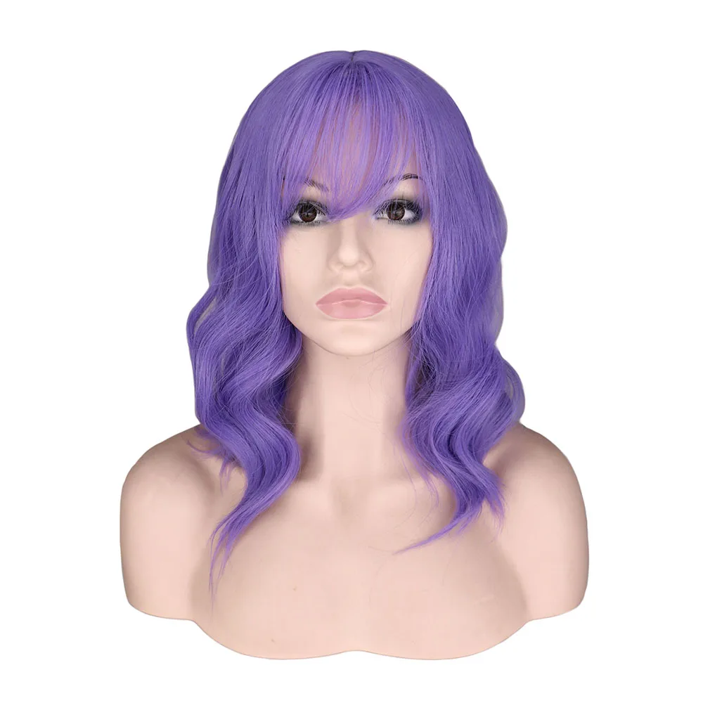 QQXCAIW Short Wavy Wig Bangs/Fringe Women Black Female Mixed Pink Heat Resistant Synthetic Hair Wigs Cosplay Party
QQXCAIW Short Wavy Wig Bangs/Fringe Women Black Female Mixed Pink Heat Resistant Synthetic Hair Wigs Cosplay Party