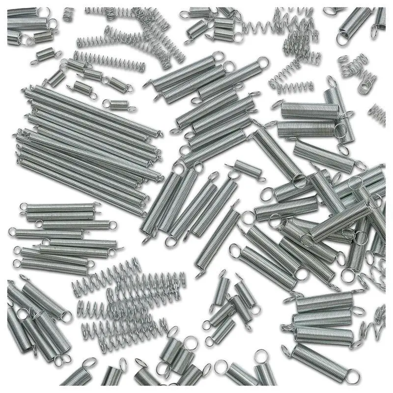 200pcs/Box Extension Spring Tension Pressure Compression Springs Assortment Set Steels With Plastic | Обустройство дома