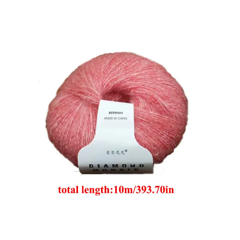 1 Roll 25g/ball Mohair Yarn Crochet Skin-friendly Baby Wool Yarn for Knitting Sweater Scarf Shawl DIY Handmade Clothes Supplies
1 Roll 25g/ball Mohair Yarn Crochet Skin-friendly Baby Wool Yarn for Knitting Sweater Scarf Shawl DIY Handmade Clothes Supplies