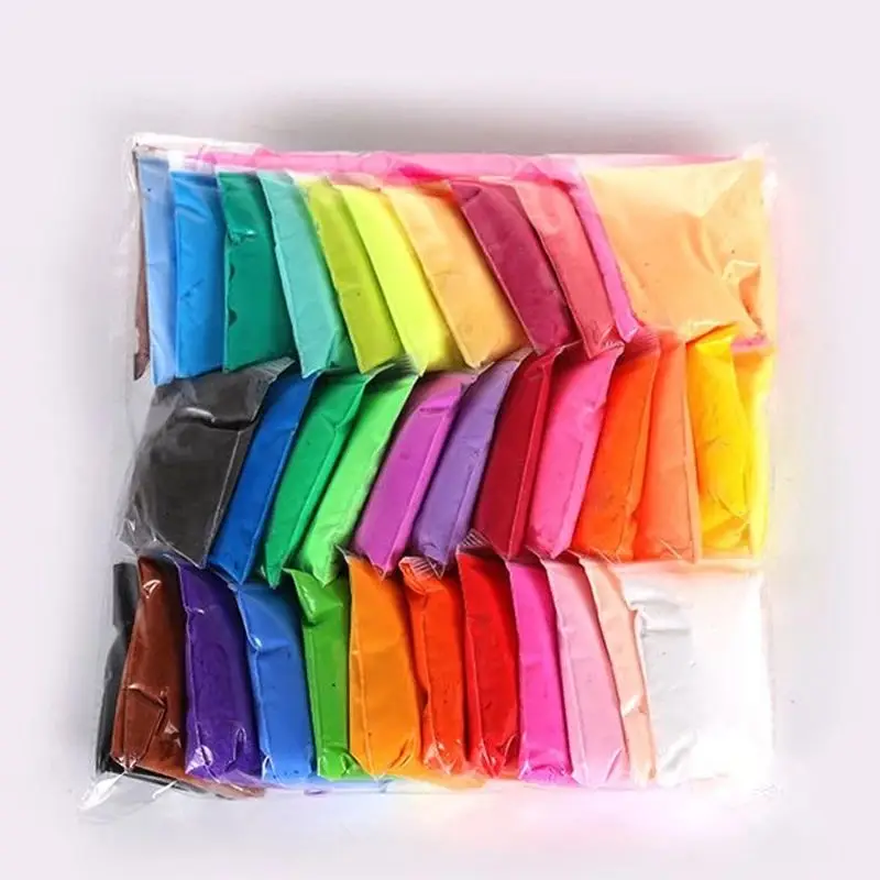 2/4/8/12 Color Super Light Soft Clay Children DIY Educational Toys Air Dry Polymer Plasticine Non-toxi Clay Toy Gift To Kids 
2/4/8/12 Color Super Light Soft Clay Children DIY Educational Toys Air Dry Polymer Plasticine Non-toxi Clay Toy Gift To Kids