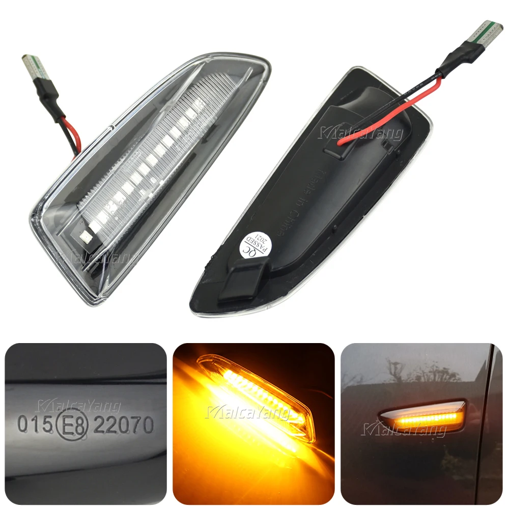 2pcs Flowing Water Indicator LED Side Marker Turn Signal Light For Opel Astra J Crossland X Insignia B Zafira C Buick Regal
2pcs Flowing Water Indicator LED Side Marker Turn Signal Light For Opel Astra J Crossland X Insignia B Zafira C Buick Regal