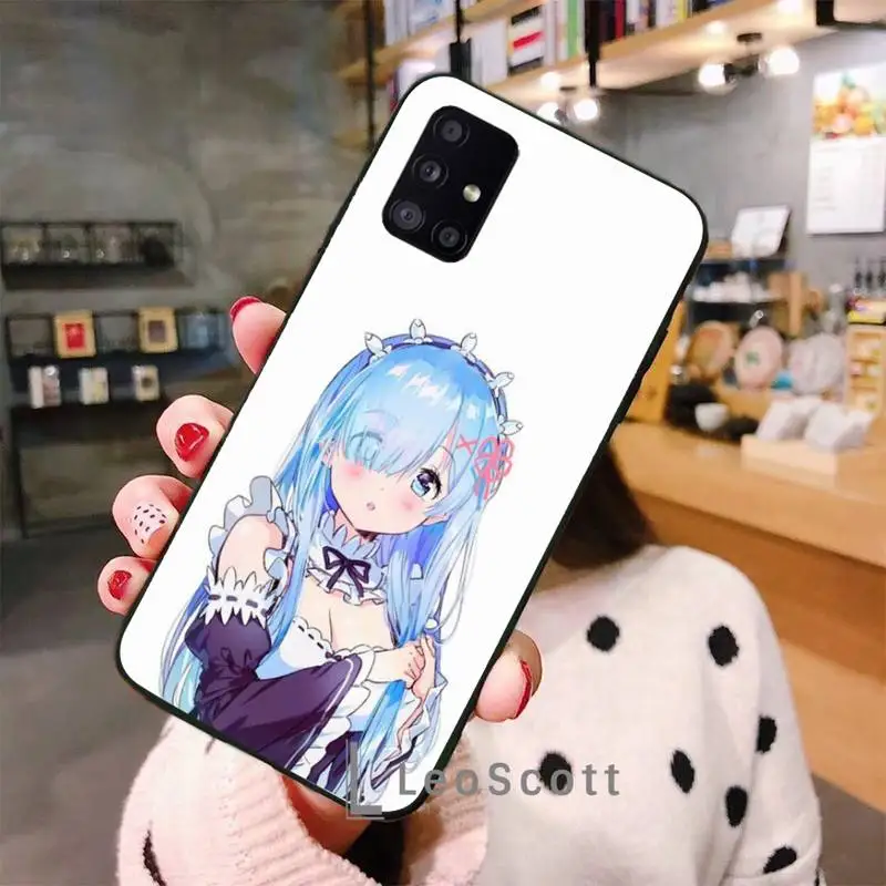 Hot Anime ReZERO Ram Rem Phone Case For Samsung A40 A31 A50 A51 A71 A20E A20S S8 S9 S10 S20 Plus note 20 ultra
Hot Anime ReZERO Ram Rem Phone Case For Samsung A40 A31 A50 A51 A71 A20E A20S S8 S9 S10 S20 Plus note 20 ultra