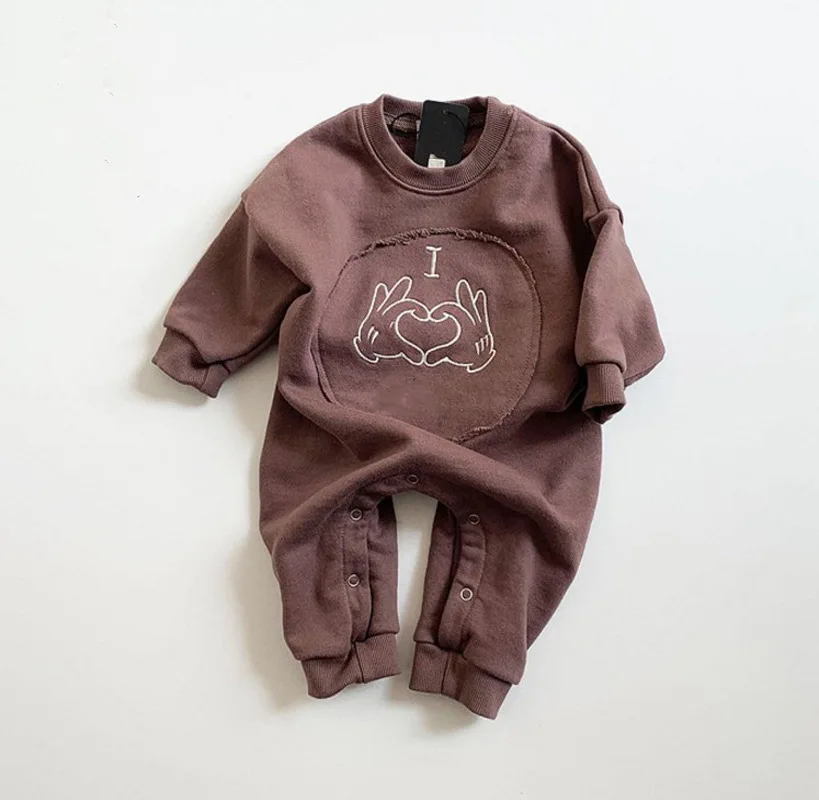 Unisex Newborn Baby Clothes Boys Girls Patch Love Printing Romper 2020 Kids Long Sleeve Autumn Winter Jumpsuit Cute Outfits 0-2T
Unisex Newborn Baby Clothes Boys Girls Patch Love Printing Romper 2020 Kids Long Sleeve Autumn Winter Jumpsuit Cute Outfits 0-2T