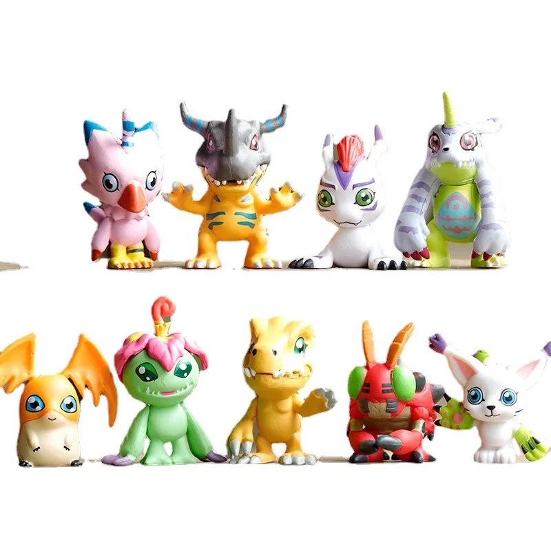 Digimon Hand-made Tyrannosaurus Agumon Gabubadadi Road Beast Doll Model Car Cake Decoration Decoration 4-5CM
Digimon Hand-made Tyrannosaurus Agumon Gabubadadi Road Beast Doll Model Car Cake Decoration Decoration 4-5CM