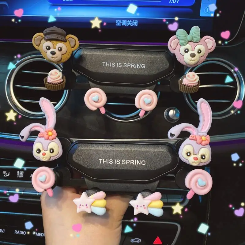 Disney Star Delu Car Mobile Phone Holder Cute Female Car Air Outlet Clip-on Car Mobile Phone Navigation Fixed Support Clip 
Disney Star Delu Car Mobile Phone Holder Cute Female Car Air Outlet Clip-on Car Mobile Phone Navigation Fixed Support Clip