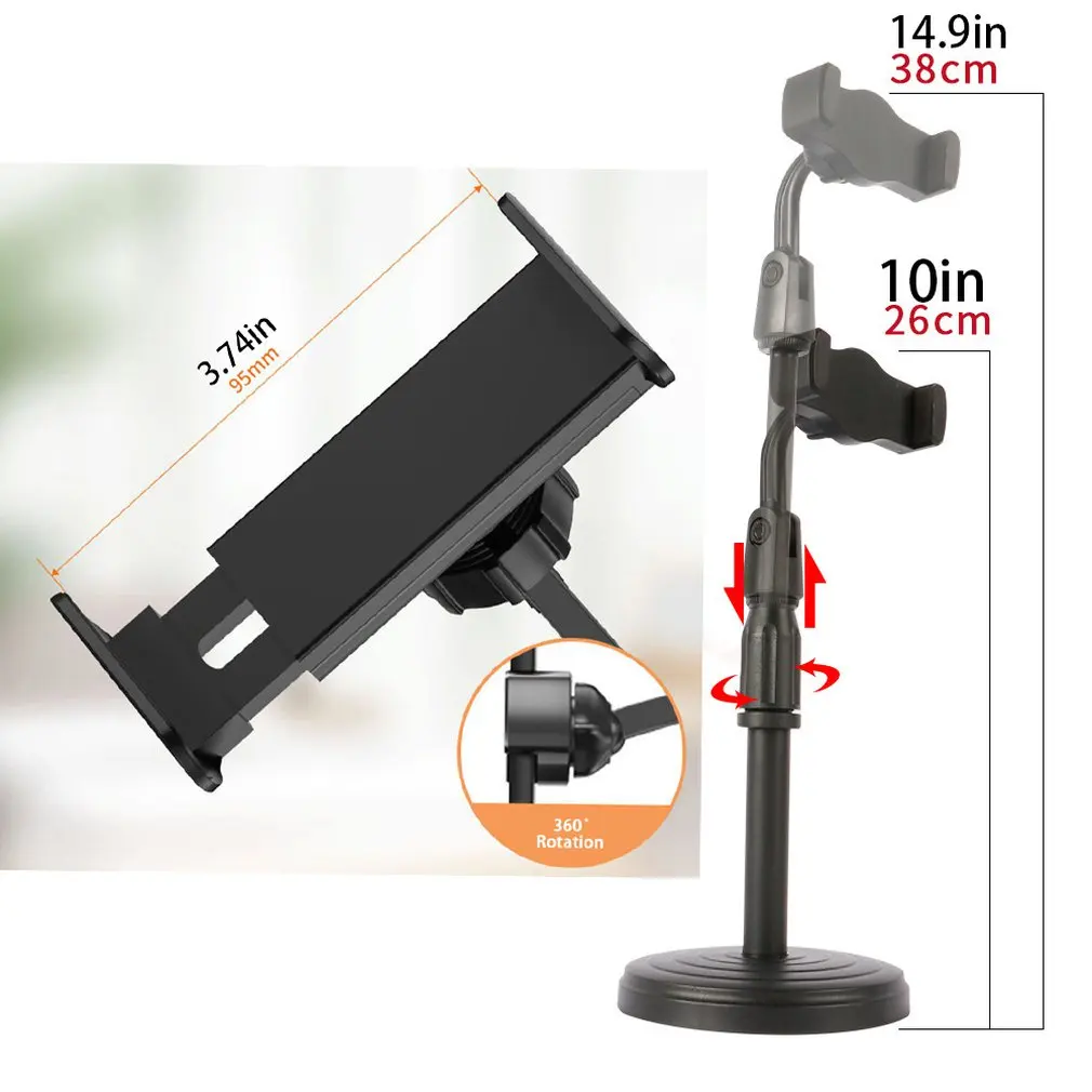 Stable 360Degree Rotation Cell Phone Holder Stable Video Reocording Accessories Monopod Ball Digital Camera Holder
Stable 360Degree Rotation Cell Phone Holder Stable Video Reocording Accessories Monopod Ball Digital Camera Holder