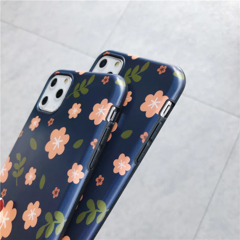 Cute Flowers Soft Phone Case for Iphone 11 Pro Max Lovely Protective Back Cover Blue TPU Shell for Iphone 11
Cute Flowers Soft Phone Case for Iphone 11 Pro Max Lovely Protective Back Cover Blue TPU Shell for Iphone 11