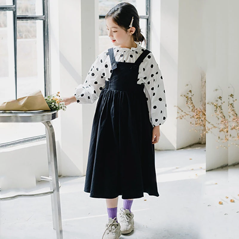 Girls Dresses 2022 Spring Summer Teenage Princess Children Kids Clothes Teen Girl Dress Black Long Suspender Casual Dress Autumn
Girls Dresses 2022 Spring Summer Teenage Princess Children Kids Clothes Teen Girl Dress Black Long Suspender Casual Dress Autumn