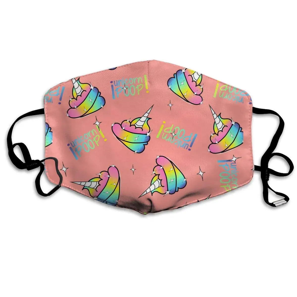 Mouth Mask Unicorn Rainbow Poop Sparkling Fashion Earloop Face Mask For Kids Teens Men Women Winter Summer
Mouth Mask Unicorn Rainbow Poop Sparkling Fashion Earloop Face Mask For Kids Teens Men Women Winter Summer