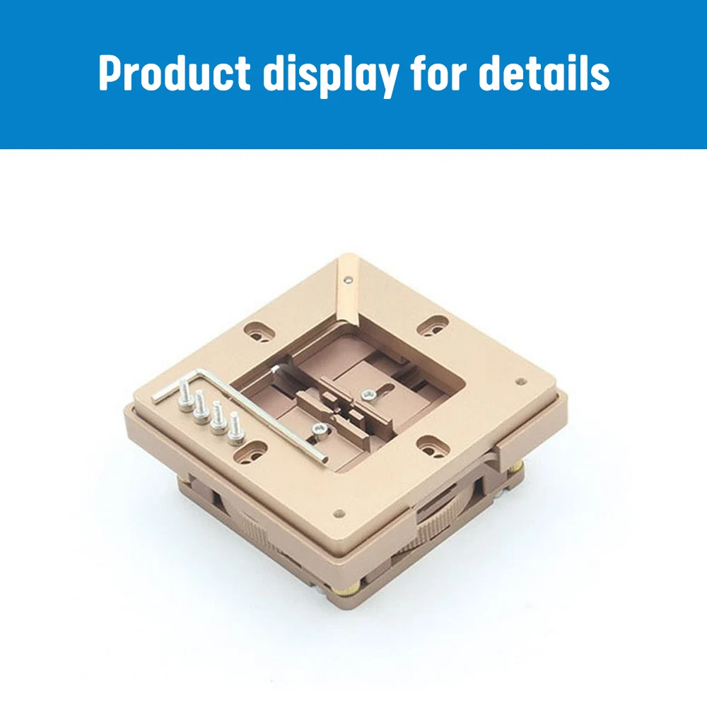 BGA Ball Planting Table Gold Fast Positioning with Magnetic Bead Planting Table CPU Chip Leakage Tool Card Slot Magnetic Blocks
BGA Ball Planting Table Gold Fast Positioning with Magnetic Bead Planting Table CPU Chip Leakage Tool Card Slot Magnetic Blocks
