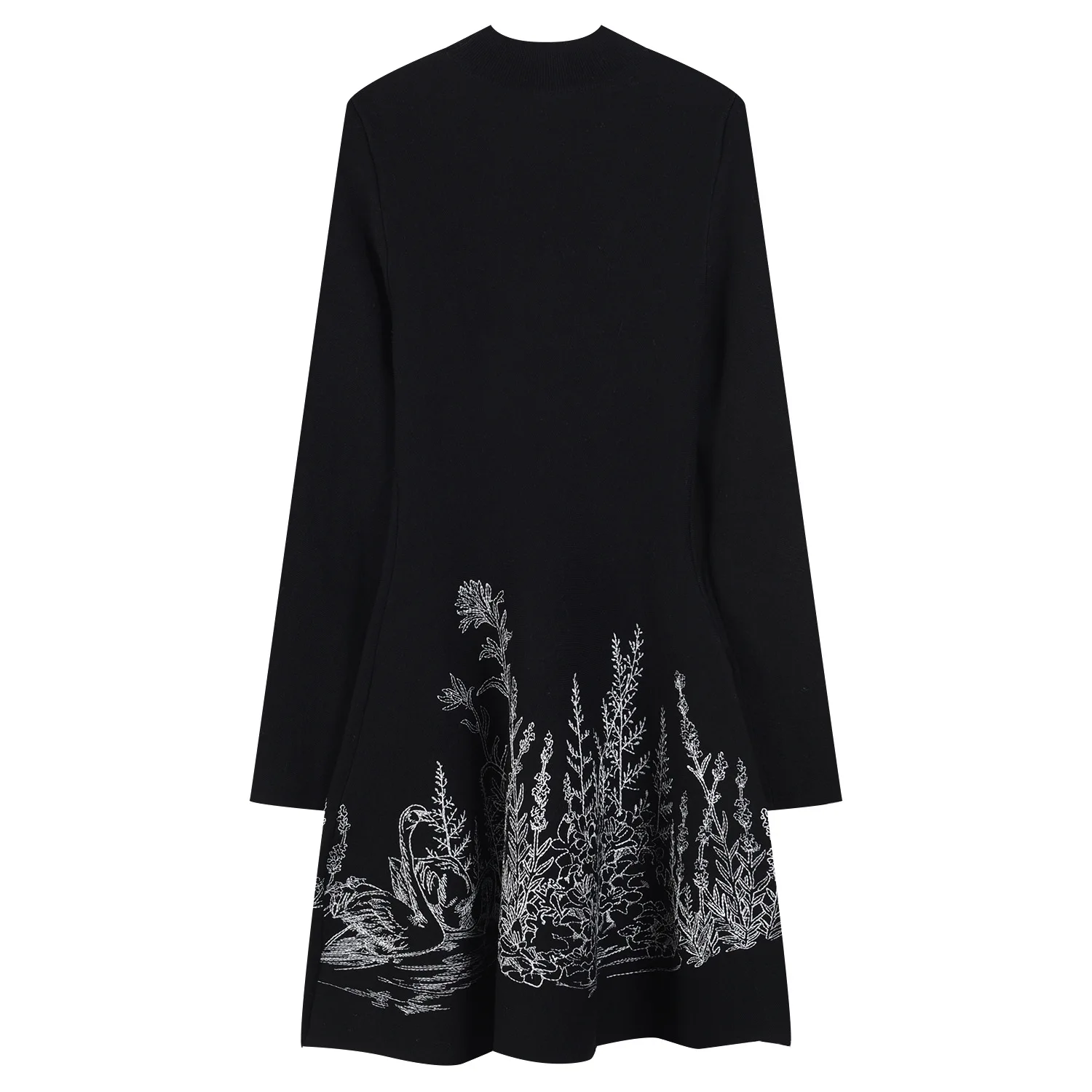 ENGAGEMENT Zaraing Za 2021 Autumn and Winter Temperament Collar Flowers Swan Slim Dress Women's Fashion
ENGAGEMENT Zaraing Za 2021 Autumn and Winter Temperament Collar Flowers Swan Slim Dress Women's Fashion