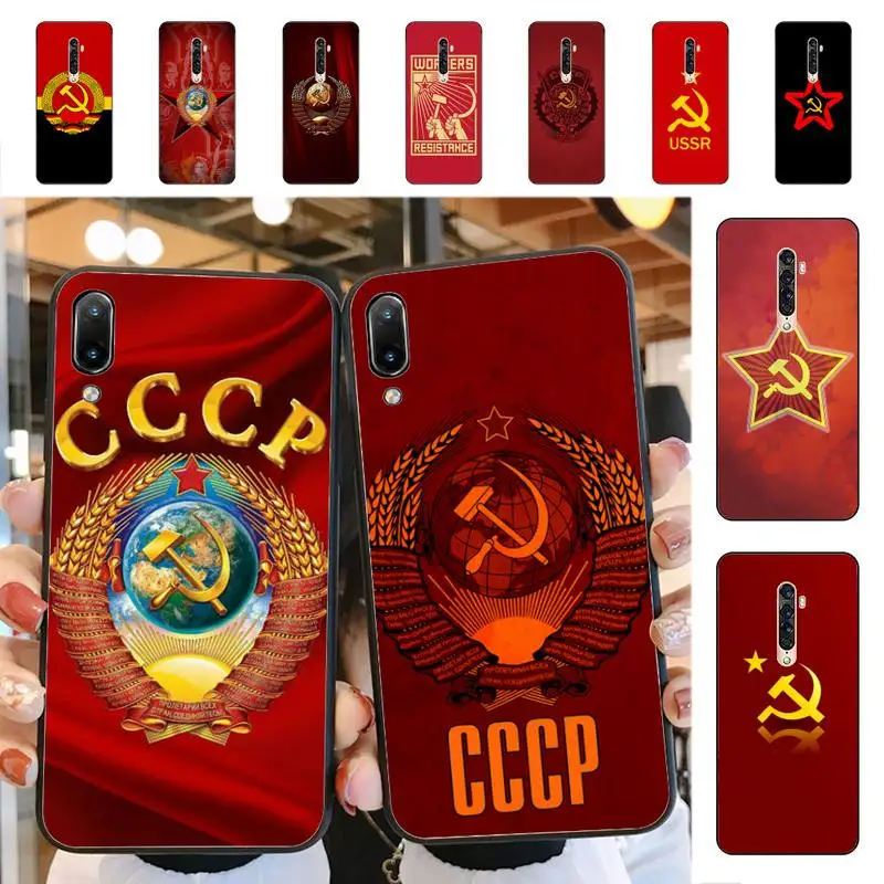 YNDFCNB USSR Flag Soviet Union CCCP Phone Case for Vivo Y91C Y11 17 19 17 67 81 Oppo A9 2020 Realme c3
YNDFCNB USSR Flag Soviet Union CCCP Phone Case for Vivo Y91C Y11 17 19 17 67 81 Oppo A9 2020 Realme c3