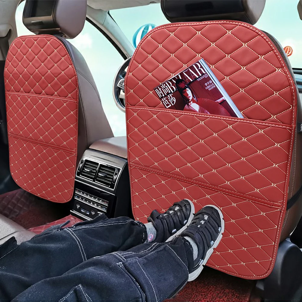 Book Magazine Collection PU Leather Car Interior Accessories Car Seat Back Storage Bag Seat Back Anti-kick Pad Multifunction
Book Magazine Collection PU Leather Car Interior Accessories Car Seat Back Storage Bag Seat Back Anti-kick Pad Multifunction