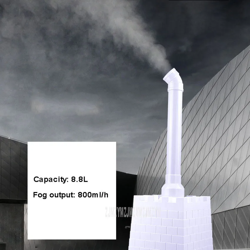 8.8L Industrial Humidifier Atomizer Air Humidifier Nebulizer Mist Maker Workshop Vegetable Fruit Air Atomizing Disinfector
8.8L Industrial Humidifier Atomizer Air Humidifier Nebulizer Mist Maker Workshop Vegetable Fruit Air Atomizing Disinfector