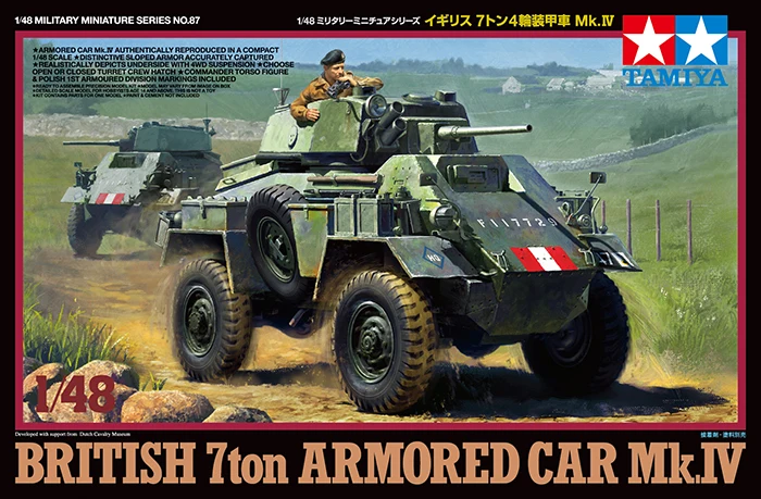 Tamiya 32587 1/48 Британский 7-тонный бронированный автомобиль Mk.IV демонстрационный военный автомобиль игрушечный пластиковый сборный комплект моделей
Tamiya 32587 1/48 Британский 7-тонный бронированный автомобиль Mk.IV демонстрационный военный автомобиль игрушечный пластиковый сборный комплект моделей