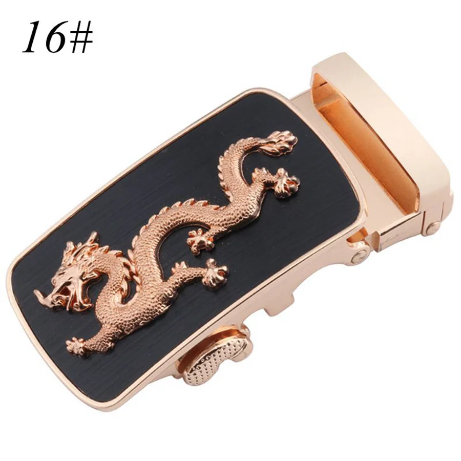Fashion Metal Belt Buckle for Men's Business Alloy Automatic Buckle Unique Men Plaque Belt Buckles 4cm Width Men Apparel