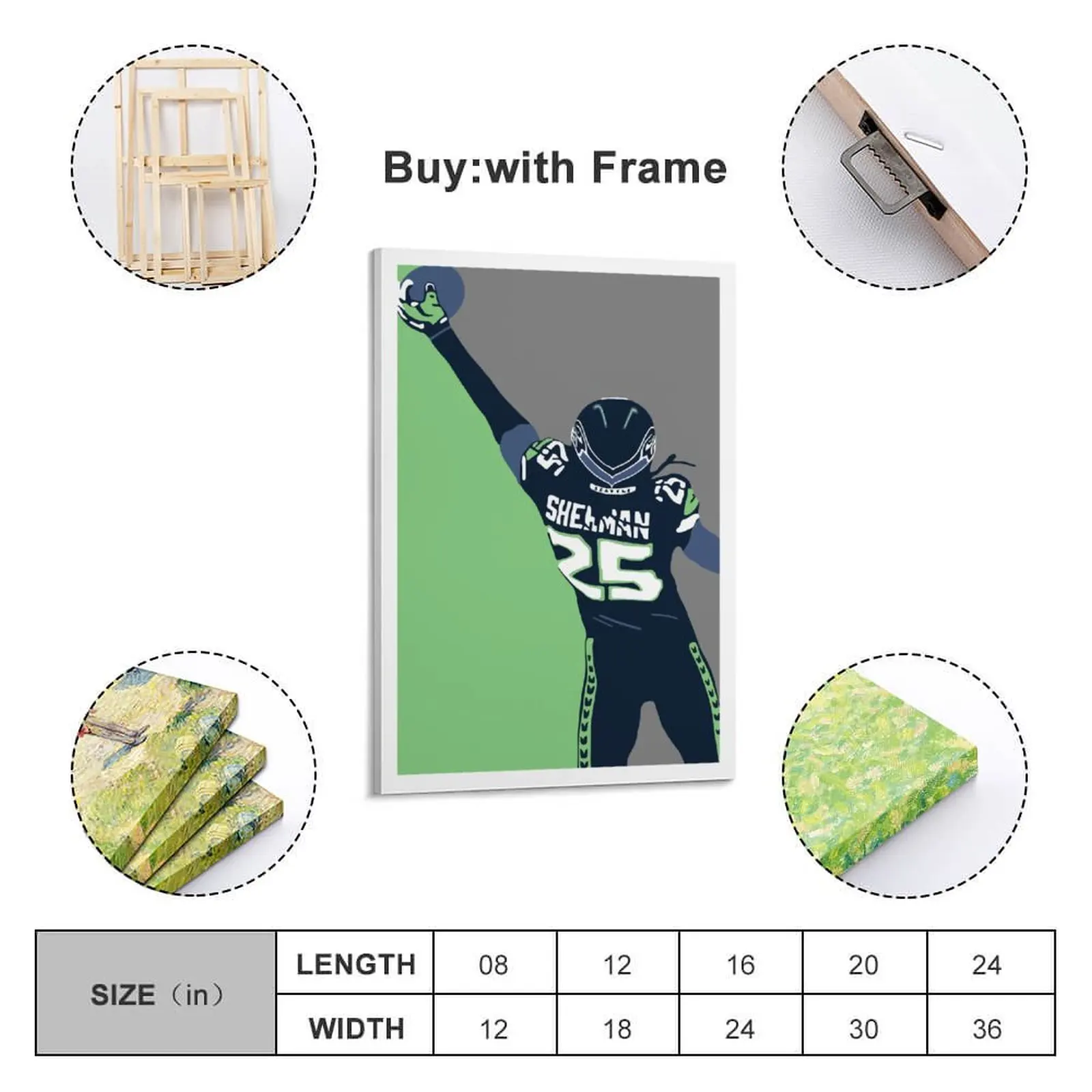 Decor 25 Richard Sherman Print Painting Canvas Hang A Picture for Living Room Wall Room Posters With Frame Modern Home
Decor 25 Richard Sherman Print Painting Canvas Hang A Picture for Living Room Wall Room Posters With Frame Modern Home