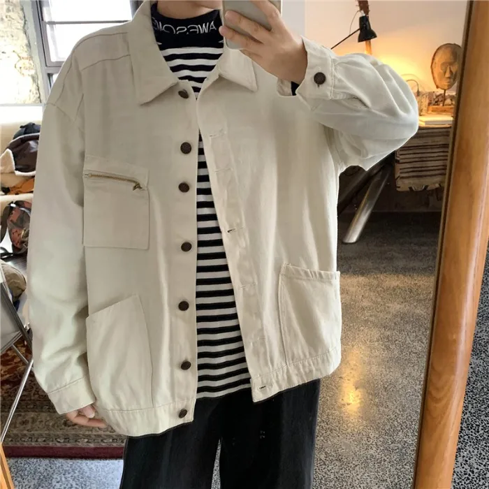 2021 Spring Clothing New Denim Jacket Women's Loose Korean Style Boyfriend Style Versatile Casual Long Sleeve Jacket Top Student
2021 Spring Clothing New Denim Jacket Women's Loose Korean Style Boyfriend Style Versatile Casual Long Sleeve Jacket Top Student