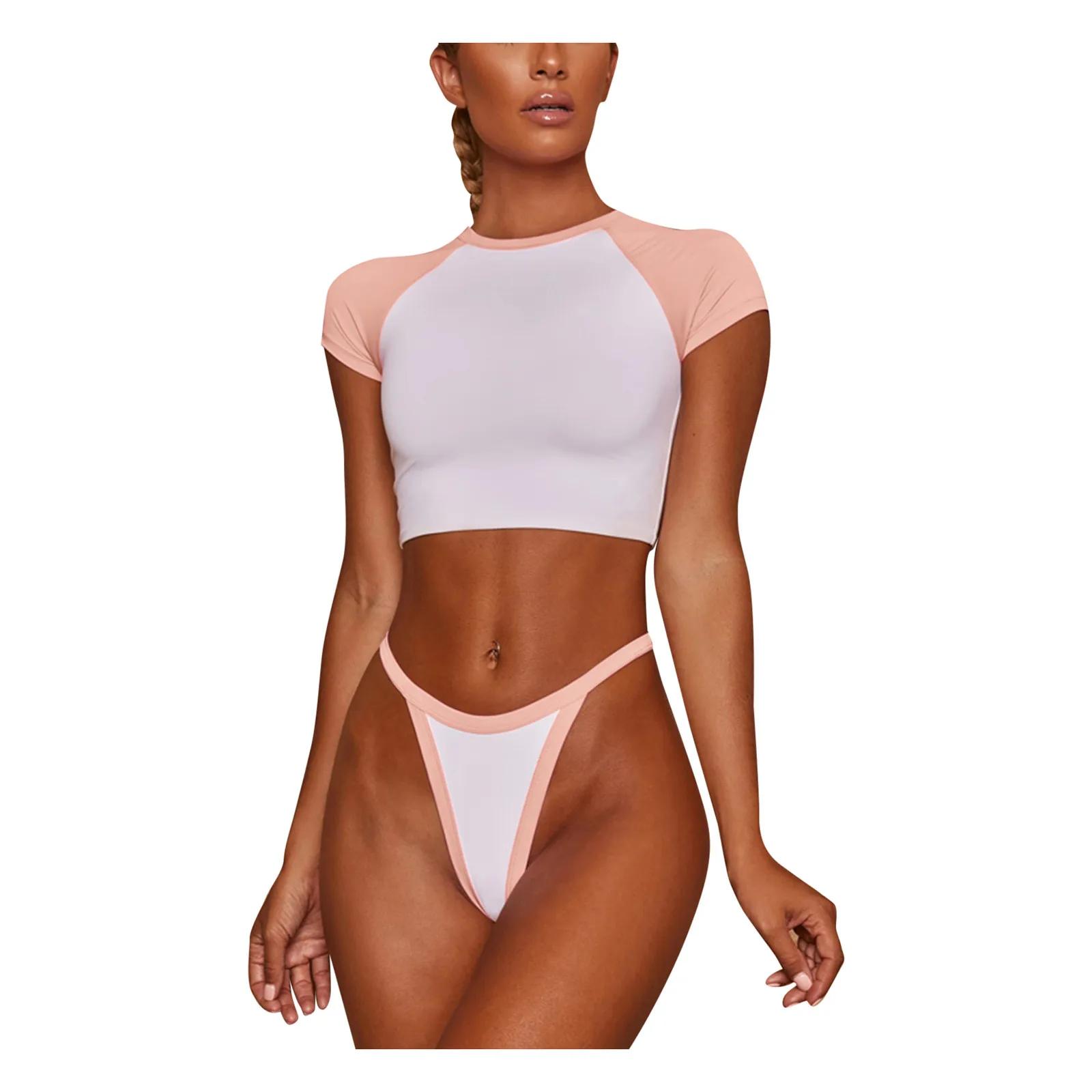 Bikini Sexy Swimwears Swimsuits Women Bikinis Ladies Summer Split Two-piece Solid Colorswimsuit Girl Купальники Женские
Bikini Sexy Swimwears Swimsuits Women Bikinis Ladies Summer Split Two-piece Solid Colorswimsuit Girl Купальники Женские