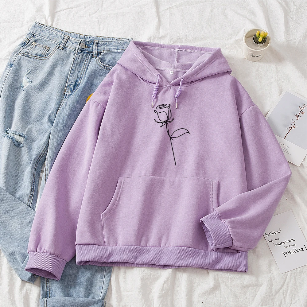 Xfhh Autumn Winter Streetwear Rose Flower Printing Cotton Hoodies Pullovers Fashion Harajuku Winter Hoodie Women Loose
Xfhh Autumn Winter Streetwear Rose Flower Printing Cotton Hoodies Pullovers Fashion Harajuku Winter Hoodie Women Loose