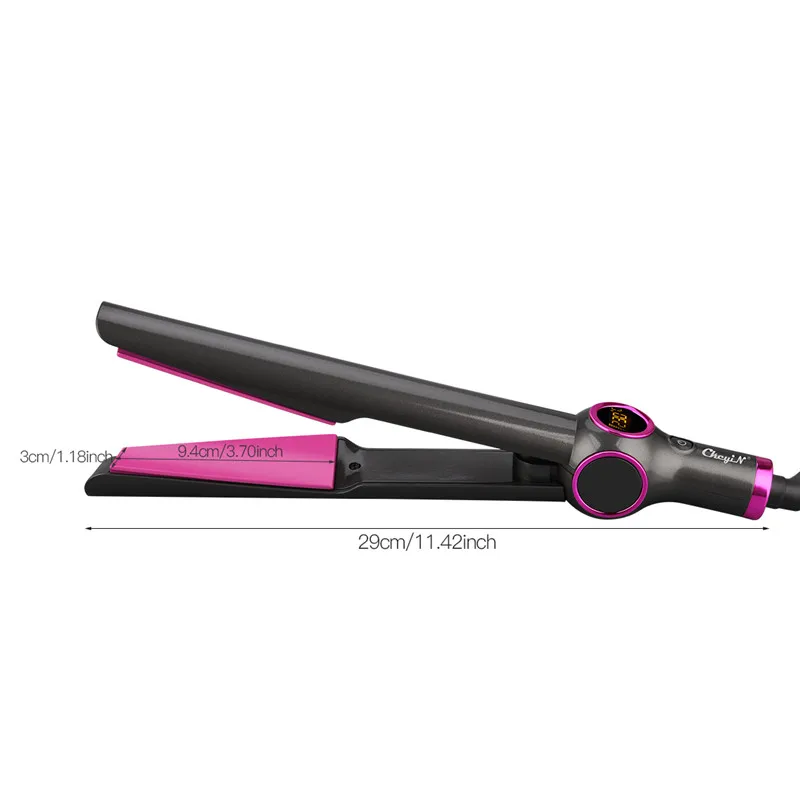 Ceramic Flat Iron Professional Hair Straightening Curling Iron Twisted Curling Wand Spiral Straightener Temperatures Adjustable
Ceramic Flat Iron Professional Hair Straightening Curling Iron Twisted Curling Wand Spiral Straightener Temperatures Adjustable