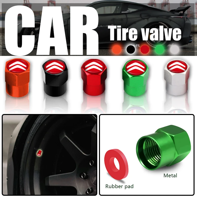 Dust-proof Car Tire Valve Cap Car Decoration Products Car Goods for Citroen Vts C1 C2 C3 C8 C4L DS3 DS4 DS6 Berlingo Celysee Etc
Dust-proof Car Tire Valve Cap Car Decoration Products Car Goods for Citroen Vts C1 C2 C3 C8 C4L DS3 DS4 DS6 Berlingo Celysee Etc