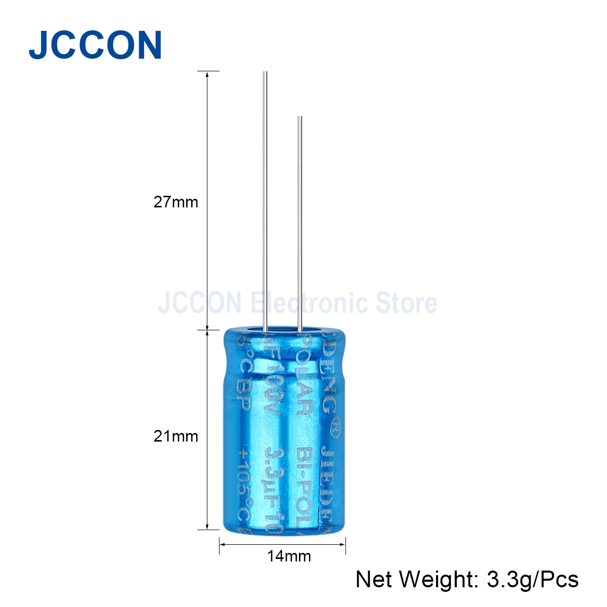 10Pcs 100V Vertical Speaker Capacitor MKP Frequency Divider Crossover Polypropylene Non-Polarity Capacitor 1.5UF 2.2UF 3.3UF
10Pcs 100V Vertical Speaker Capacitor MKP Frequency Divider Crossover Polypropylene Non-Polarity Capacitor 1.5UF 2.2UF 3.3UF