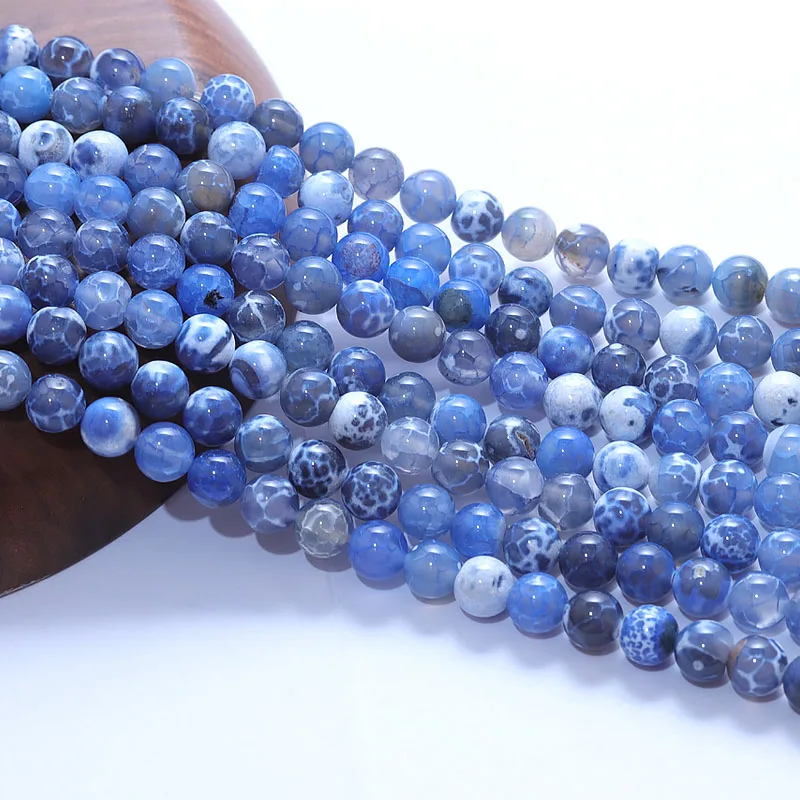 LS Natural Stone Dark Blue Fire Agates Onyx Round Loose Beads For Jewelry Making 15'' Strand 6/8/10mm DIY Bracelets Necklaces
LS Natural Stone Dark Blue Fire Agates Onyx Round Loose Beads For Jewelry Making 15'' Strand 6/8/10mm DIY Bracelets Necklaces