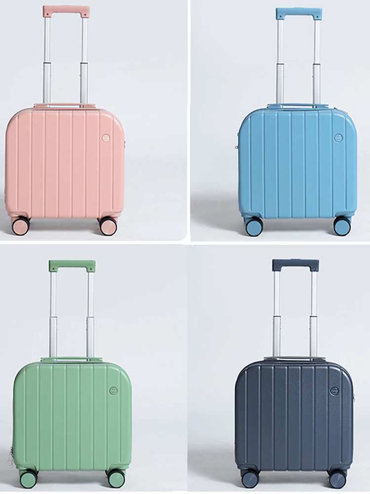 Travel Suitcase18"Blue Pink Small-Scale Suitcase Luggage Suitcase Mini On Wheels Password Box Boarding Case Travel Suitcases
Travel Suitcase18"Blue Pink Small-Scale Suitcase Luggage Suitcase Mini On Wheels Password Box Boarding Case Travel Suitcases