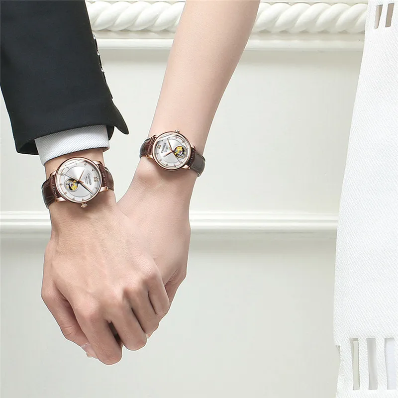 CADISEN Mens Watches Top Brand Luxury Dress Leather Watchband 5Bar Ultra-thin Mechanical Watch Women Watches Couple Wristwatch
CADISEN Mens Watches Top Brand Luxury Dress Leather Watchband 5Bar Ultra-thin Mechanical Watch Women Watches Couple Wristwatch