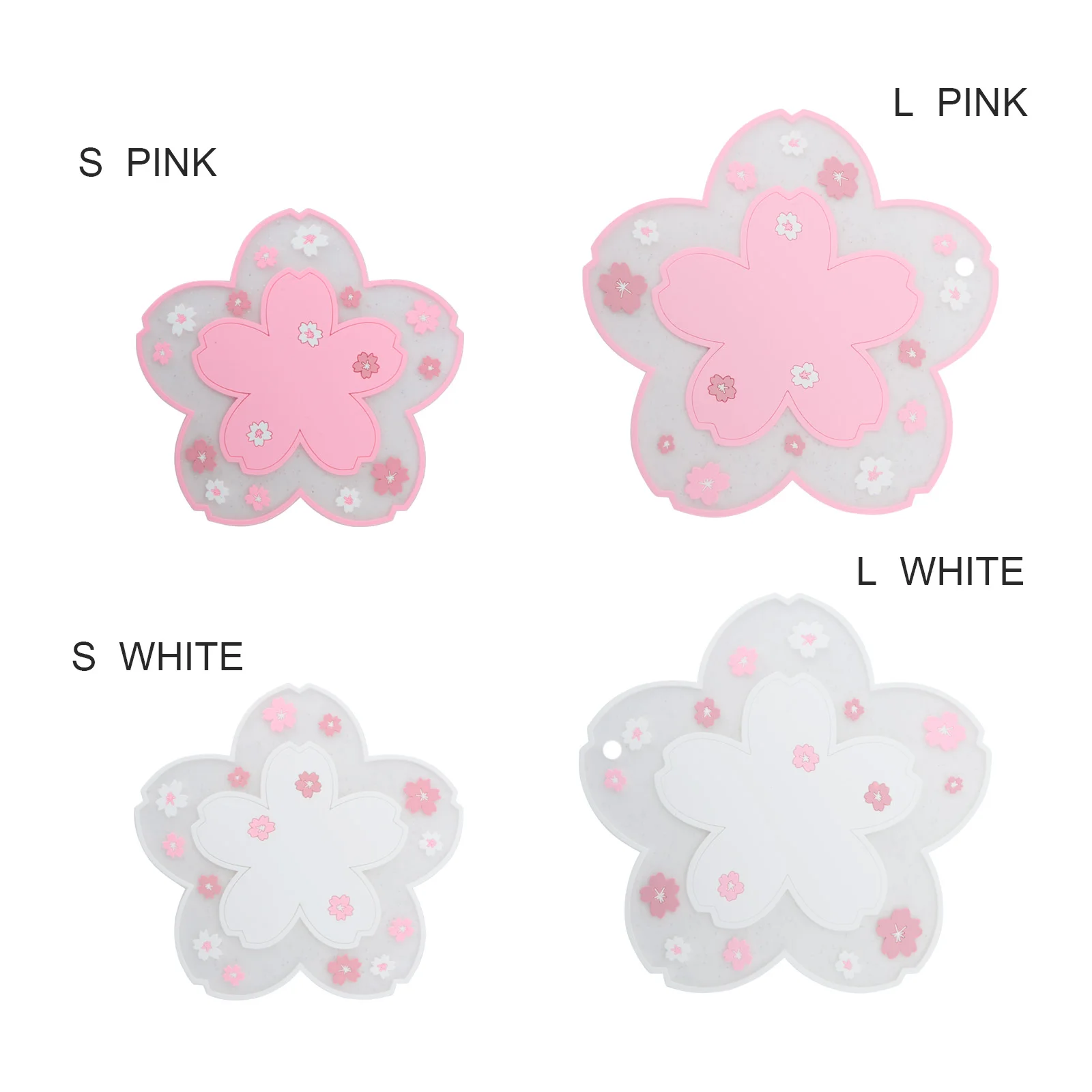 1/2/4 Pcs Cup Coaster Japanese Style Cherry Blossoms Table Mat Heat Anti-Slip Silicone Pot Pad Coasters For Home Kitchen
1/2/4 Pcs Cup Coaster Japanese Style Cherry Blossoms Table Mat Heat Anti-Slip Silicone Pot Pad Coasters For Home Kitchen