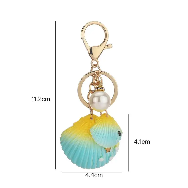 2Pcs Artificial Shell Pearl Key Chains Key Ring Pendants (Random Color)
2Pcs Artificial Shell Pearl Key Chains Key Ring Pendants (Random Color)