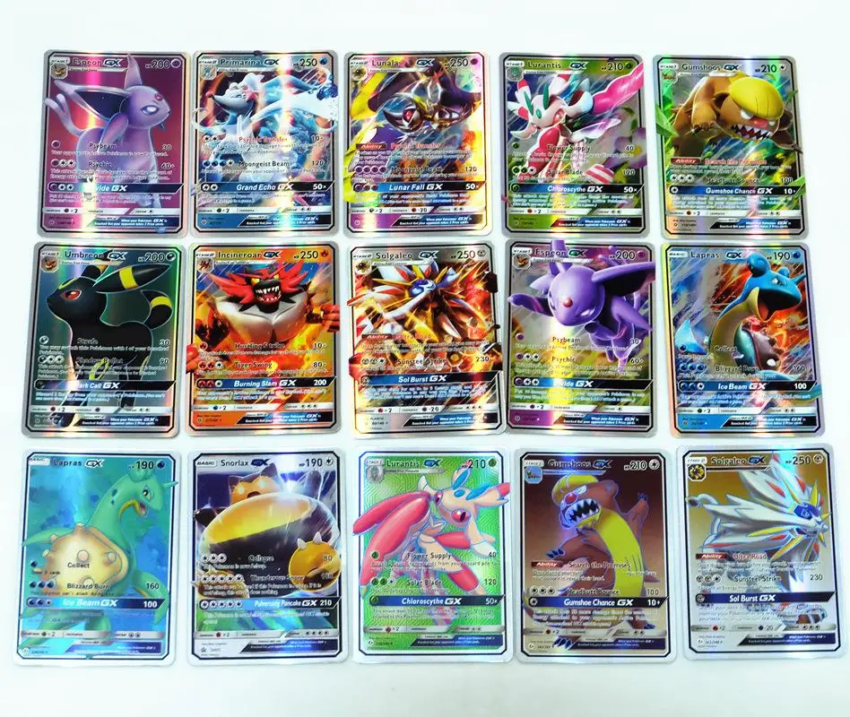 2020 Новинка Pokemon GX/200 шт. Сияющие карты игра битва карта торговые дети Такара томия