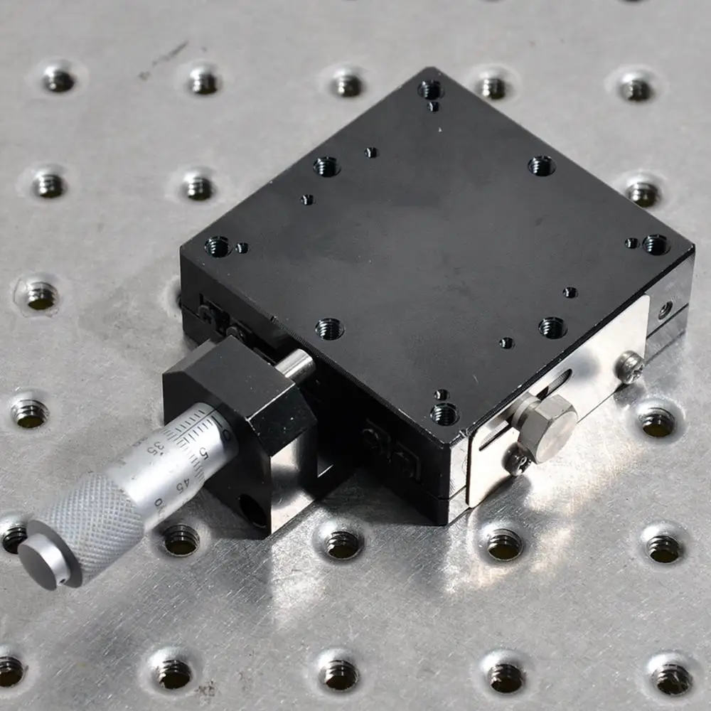 One-dimensional Y-axis 60*60mm Manual Precision Micrometer Linear Guide Type Adjustment And Fine-tuning Displacement Slide
One-dimensional Y-axis 60*60mm Manual Precision Micrometer Linear Guide Type Adjustment And Fine-tuning Displacement Slide