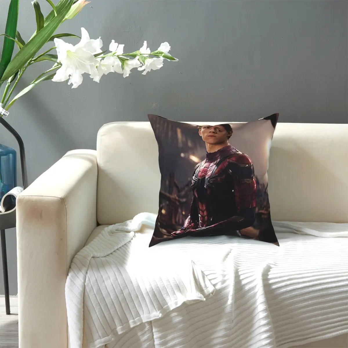 Tom Holland 4 Throw Pillow Cover Polyester Cushions for Sofa Awesome Cushion Covers
Tom Holland 4 Throw Pillow Cover Polyester Cushions for Sofa Awesome Cushion Covers