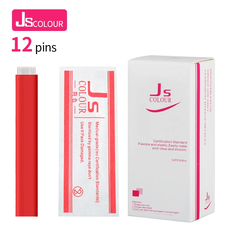 100 Pcs 12 Pins Matte Needles For Permanent makeup Eyebrow tattoo needle tips thin Manual Beauty Makeup microblading needle
100 Pcs 12 Pins Matte Needles For Permanent makeup Eyebrow tattoo needle tips thin Manual Beauty Makeup microblading needle
