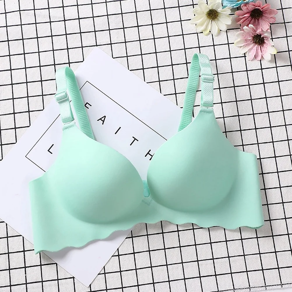 One Piece Gather Intimates No Rims Underwear Soft Women Bra Smooth Adjustable Strap Breathable No Trace Solid Seamless
One Piece Gather Intimates No Rims Underwear Soft Women Bra Smooth Adjustable Strap Breathable No Trace Solid Seamless