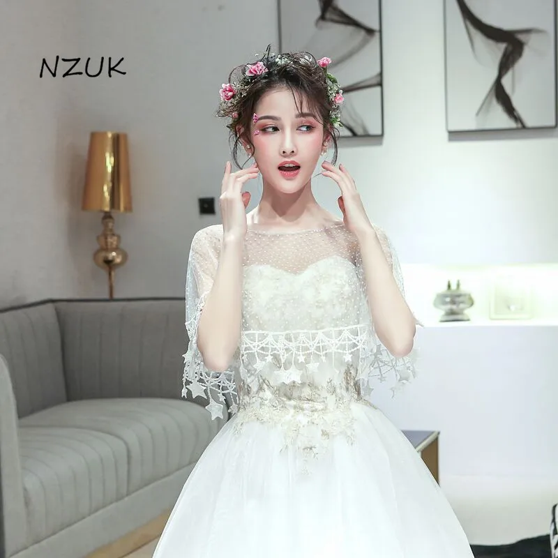 Bridal Wedding Lace Shawl Women Summer Sheer Polka Dot Mesh Five-Pointed Tassels Trim Shrug Wrap Pullover Cape PJ013
Bridal Wedding Lace Shawl Women Summer Sheer Polka Dot Mesh Five-Pointed Tassels Trim Shrug Wrap Pullover Cape PJ013